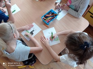 Spotkanie przedszkolaków z pisarką